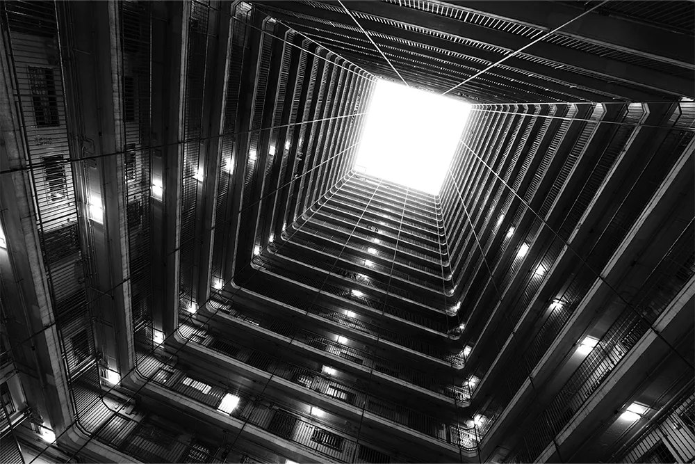 elevator shaft