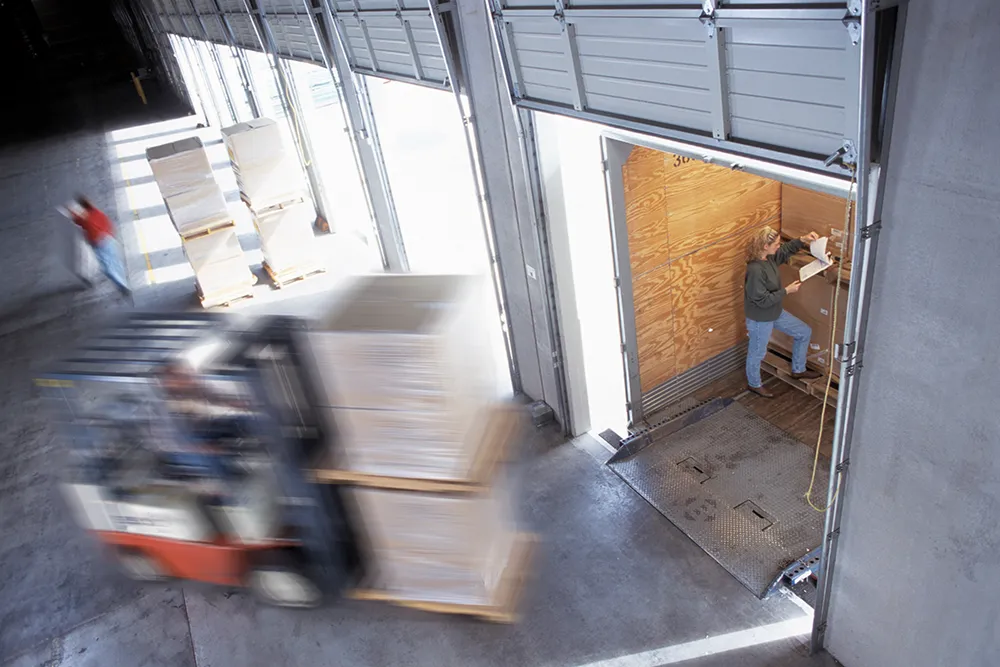 freight elevator doors